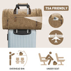 Wildroad 50L Waxed Canvas Waterproof Duffle Bag