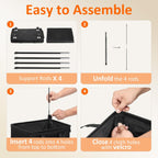 RollAway 90L Laundry Basket with Removable Bag - Laundry Baskets by Handbags Specialist Headquarter | Available at Handbags Specialist Headquarter