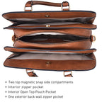 Women’s 2pc Tote & Wallet Handbag Set with 3 Compartments