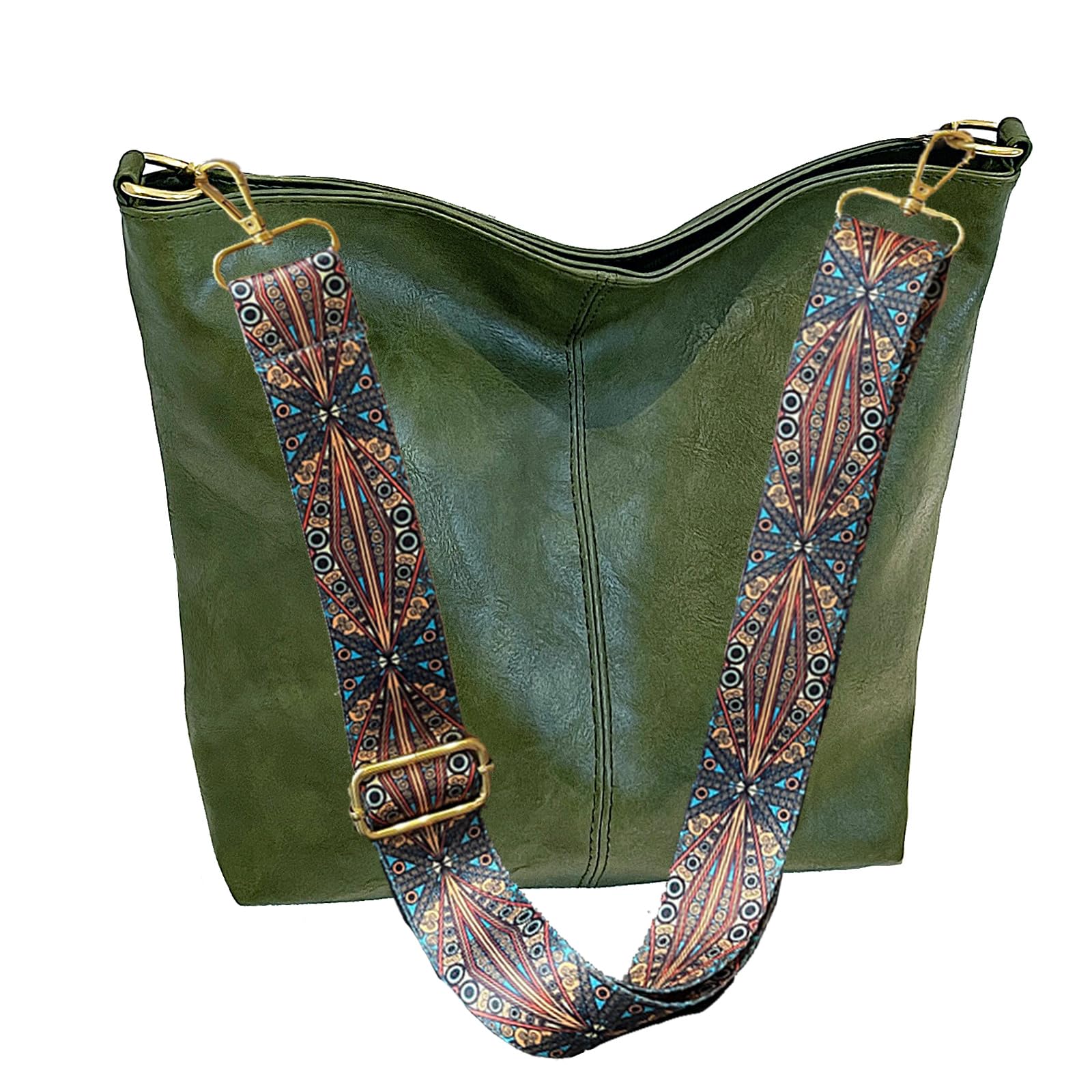 ChicHobo Vegan Leather Crossbody Bag with Strap -  by Handbags Specialist Headquarter | Available at Handbags Specialist Headquarter