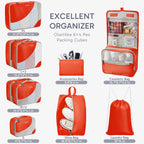 OlarHike Travel Cube Set - Cream Organizer & Gifts -  by Handbags Specialist Headquarter | Available at Handbags Specialist Headquarter