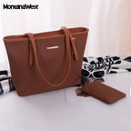 Montana Charm: Vegan Leather Tote & Shoulder Bag