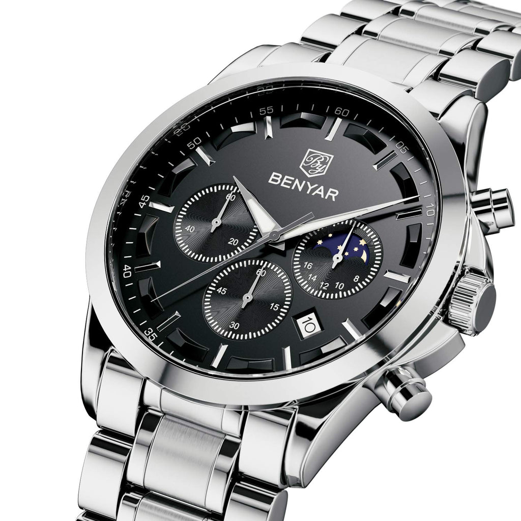 Benyar ChronoPro: Men's Quartz Fashion Watch