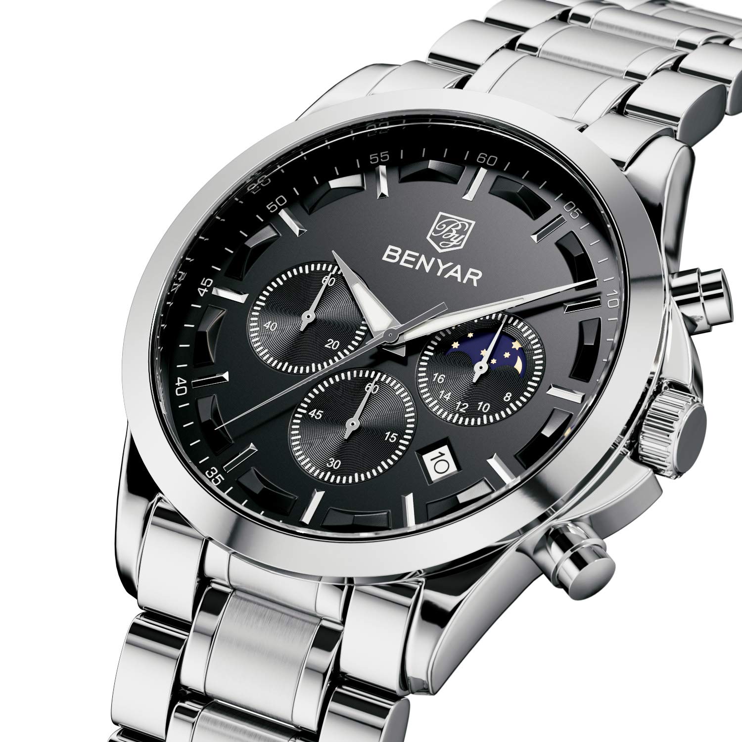 Benyar ChronoPro: Men's Quartz Fashion Watch
