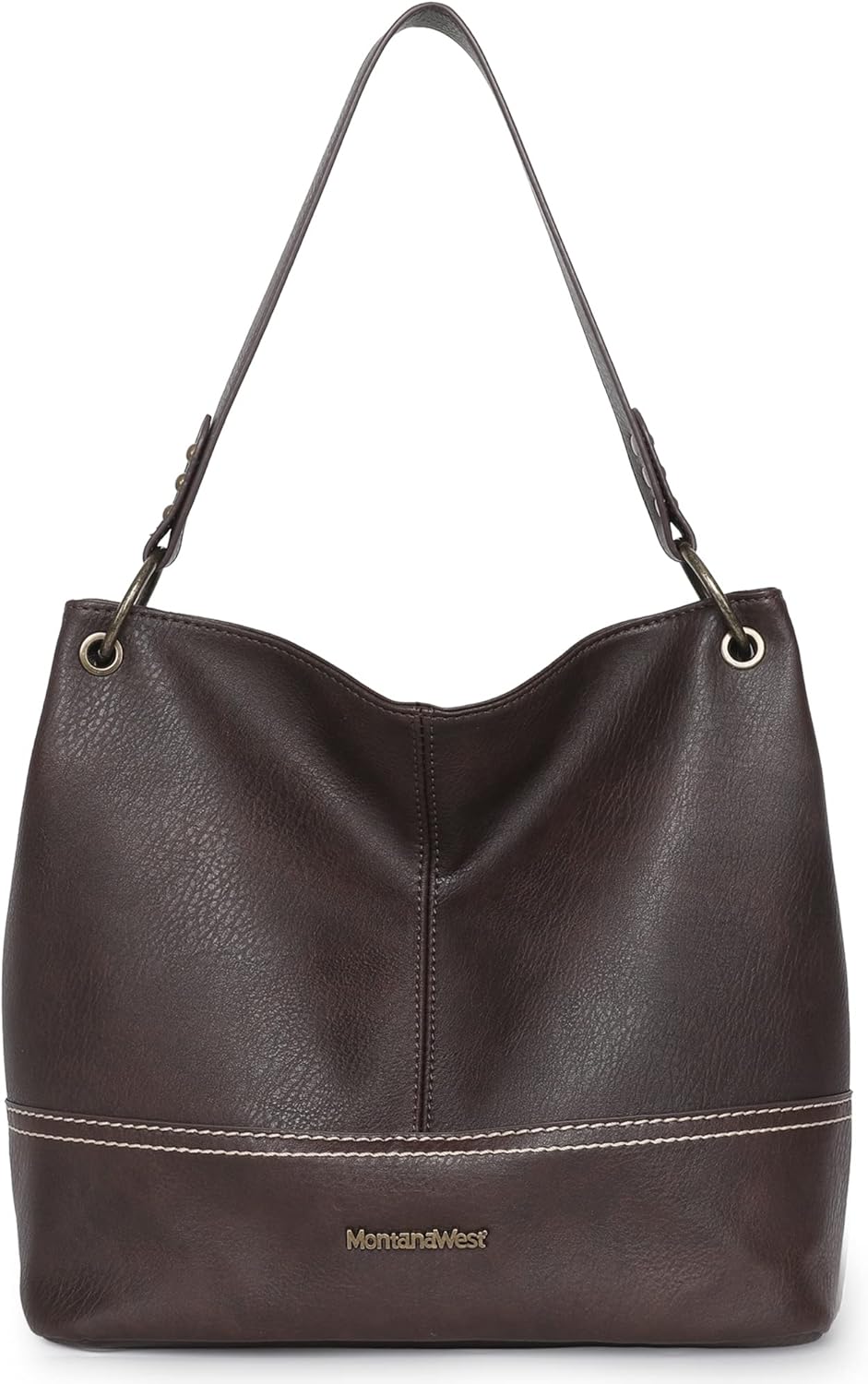 West Zip Hobo Purse - Crossbody Bags by Handbags Specialist Headquarter | Available at Handbags Specialist Headquarter
