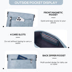 Chic Leather Crossbody with Card Slots for Women -  by Handbags Specialist Headquarter | Available at Handbags Specialist Headquarter