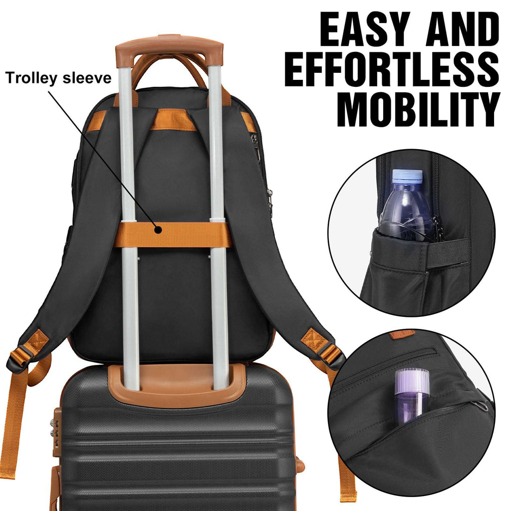 VoyagePro 6-Piece Hardshell Luggage Set - Luggage Travel Bags by Handbags Specialist Headquarter | Available at Handbags Specialist Headquarter