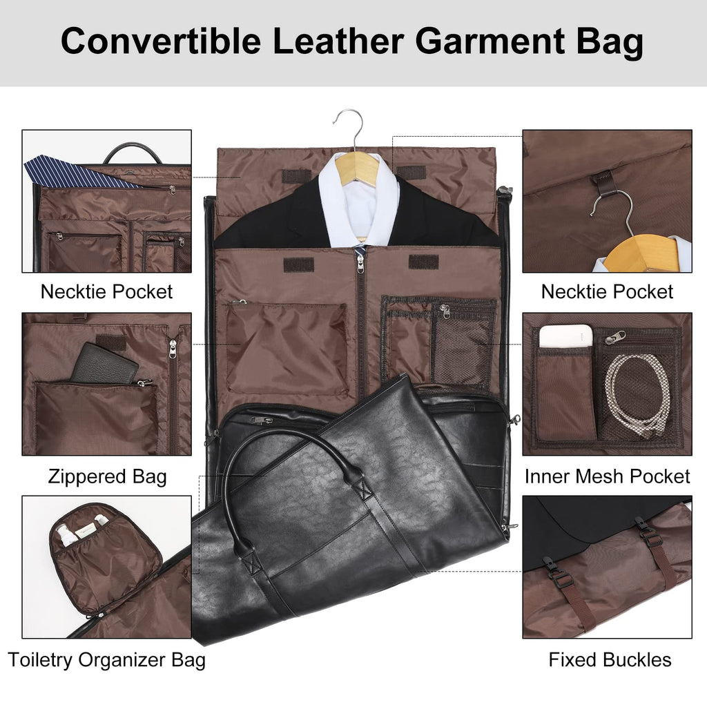 Modoker Travel Garment Bag - Versatile & Stylish - Luggage Travel Bags by Handbags Specialist Headquarter | Available at Handbags Specialist Headquarter