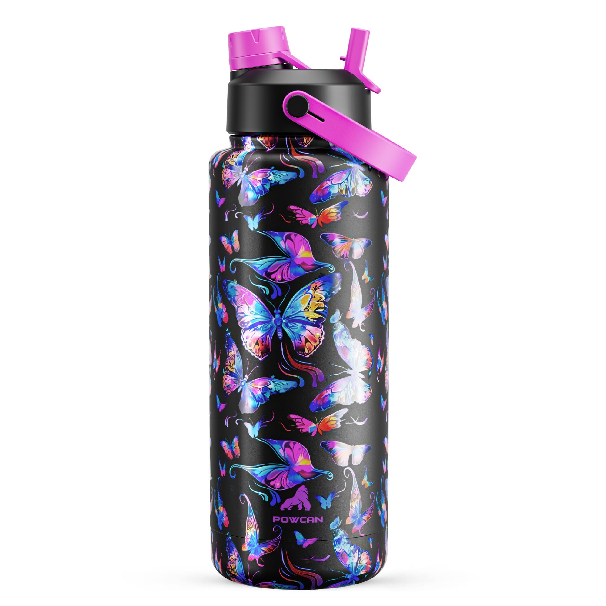 ChillKnight 26oz: Dual-Lid Leak-Proof Bottle - Water Bottles by Handbags Specialist Headquarter | Available at Handbags Specialist Headquarter
