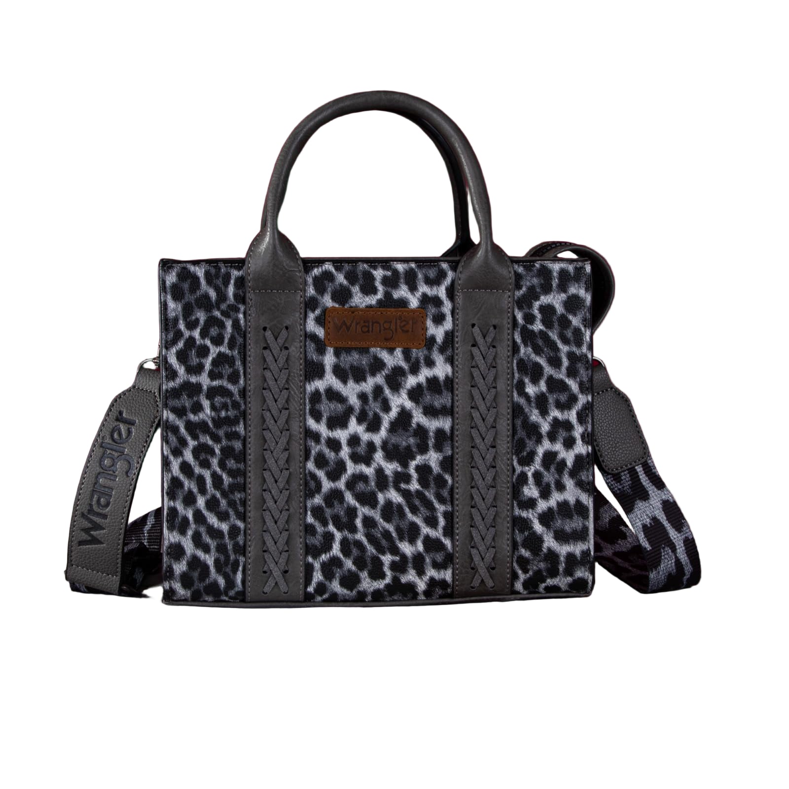 Western Chic Wrangler Tote: Vegan Leather, Versatile Strap