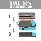 BAGAIL Expandable Travel Compression Cubes Set -  by Handbags Specialist Headquarter | Available at Handbags Specialist Headquarter