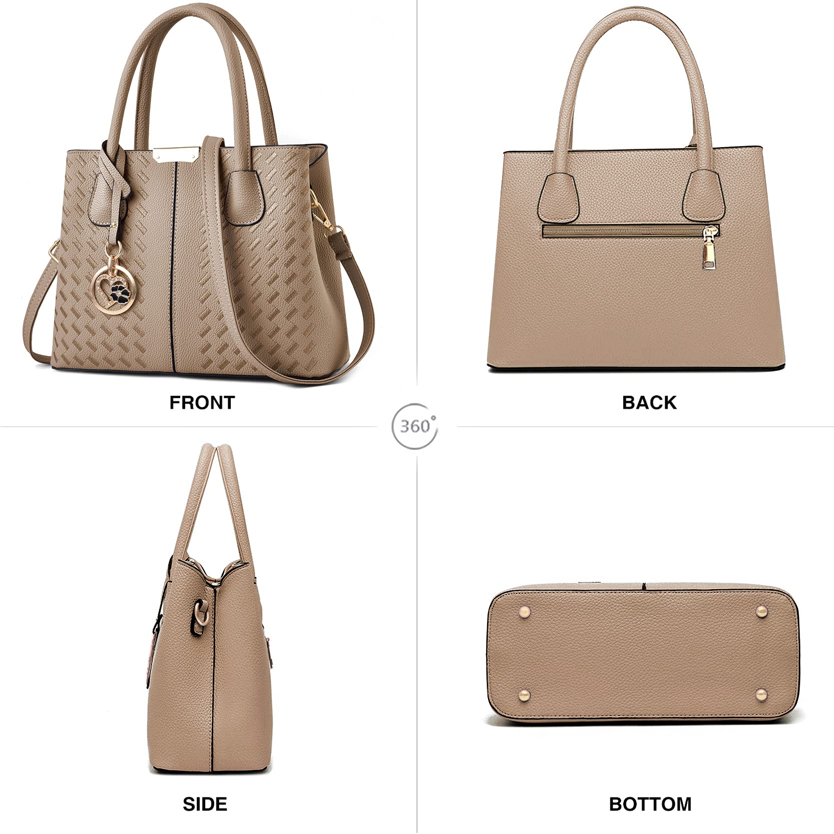 COCIFER Women's Shoulder Tote Handbag