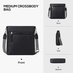 Chic Leather Crossbody with Card Slots for Women -  by Handbags Specialist Headquarter | Available at Handbags Specialist Headquarter