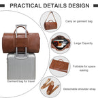 Modoker Travel Garment Bag - Versatile & Stylish - Luggage Travel Bags by Handbags Specialist Headquarter | Available at Handbags Specialist Headquarter
