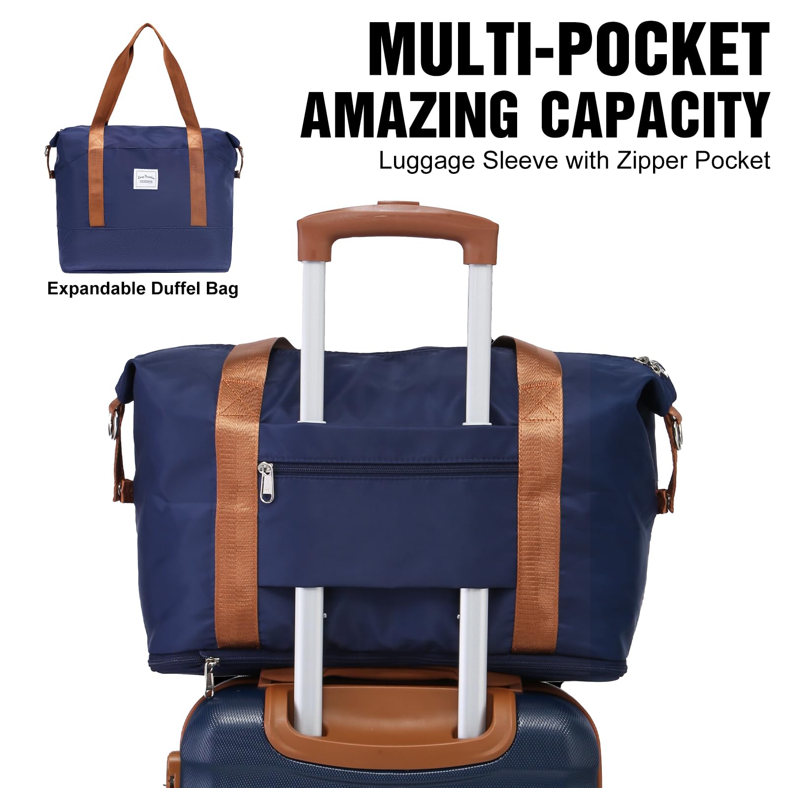 VoyagePro 6-Piece Hardshell Luggage Set - Luggage Travel Bags by Handbags Specialist Headquarter | Available at Handbags Specialist Headquarter