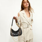 Retro Chic Hobo Bag - Cute Underarm Purse - Shoulder Bags by Handbags Specialist Headquarter | Available at Handbags Specialist Headquarter