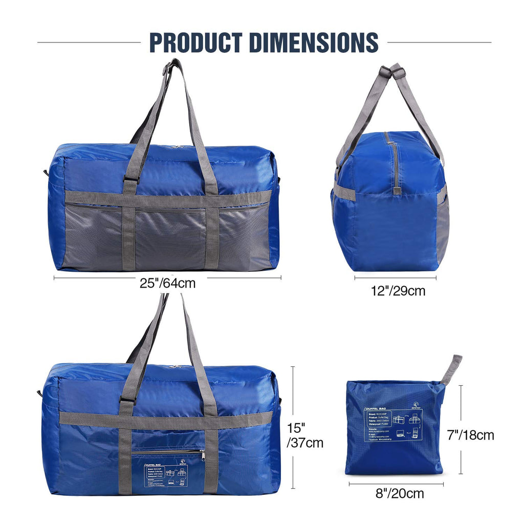 REDCAMP Foldable Waterproof Travel Sports Bag