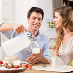 Aofmee Stainless Precision Pitcher - 68oz Borosilicate - Decor by Handbags Specialist Headquarter | Available at Handbags Specialist Headquarter