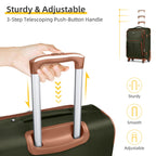 LARVENDER Expandable 5-Piece Spinner Luggage Set -  by Handbags Specialist Headquarter | Available at Handbags Specialist Headquarter