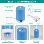 CozyVac Travel Bags with Pump - 6 Pack Space Savers -  by Handbags Specialist Headquarter | Available at Handbags Specialist Headquarter