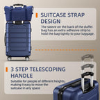 Expandable ShowKoo Suitcase - Durable & TSA Lock - Luggage Travel Bags by Handbags Specialist Headquarter | Available at Handbags Specialist Headquarter
