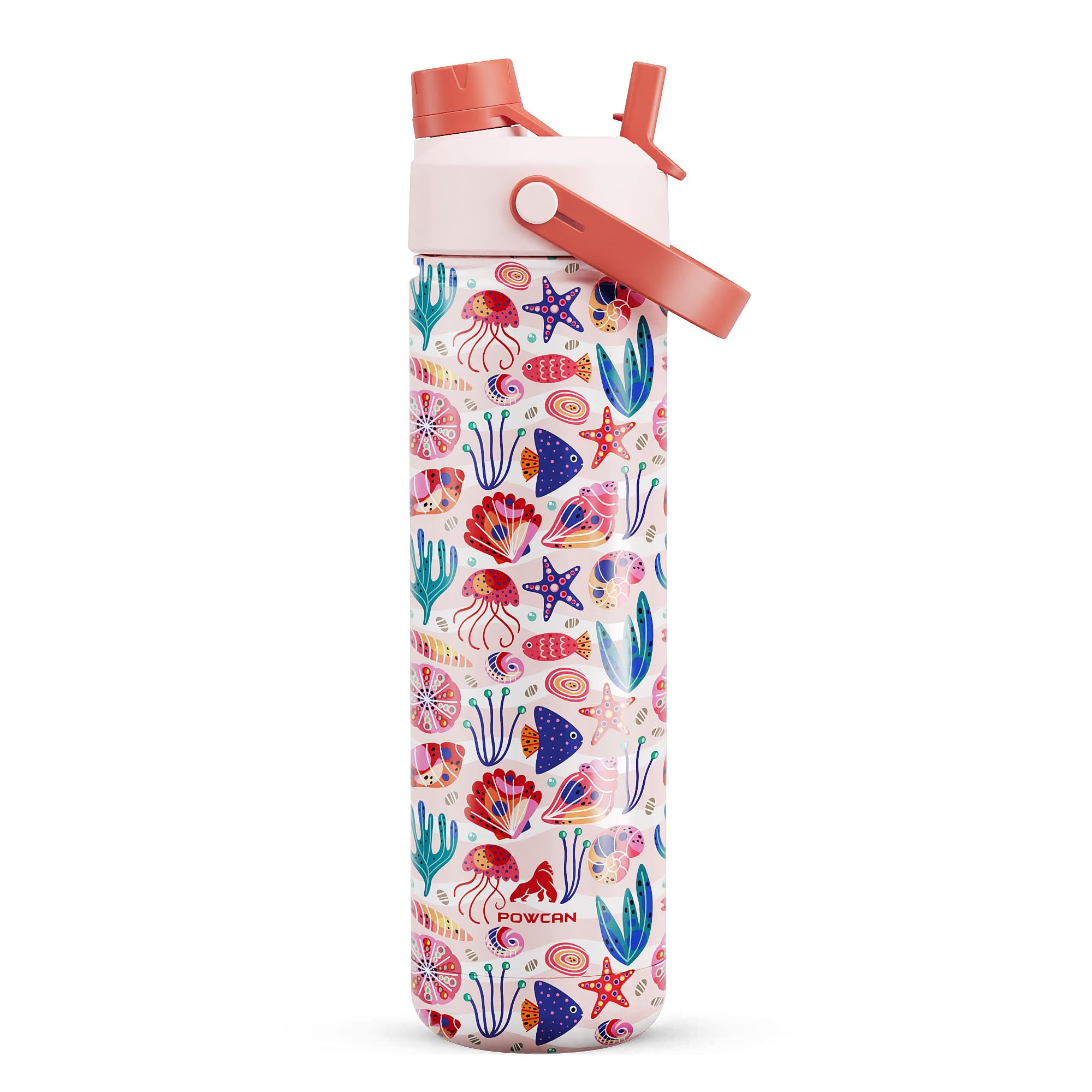 ChillKnight 26oz: Dual-Lid Leak-Proof Bottle - Water Bottles by Handbags Specialist Headquarter | Available at Handbags Specialist Headquarter