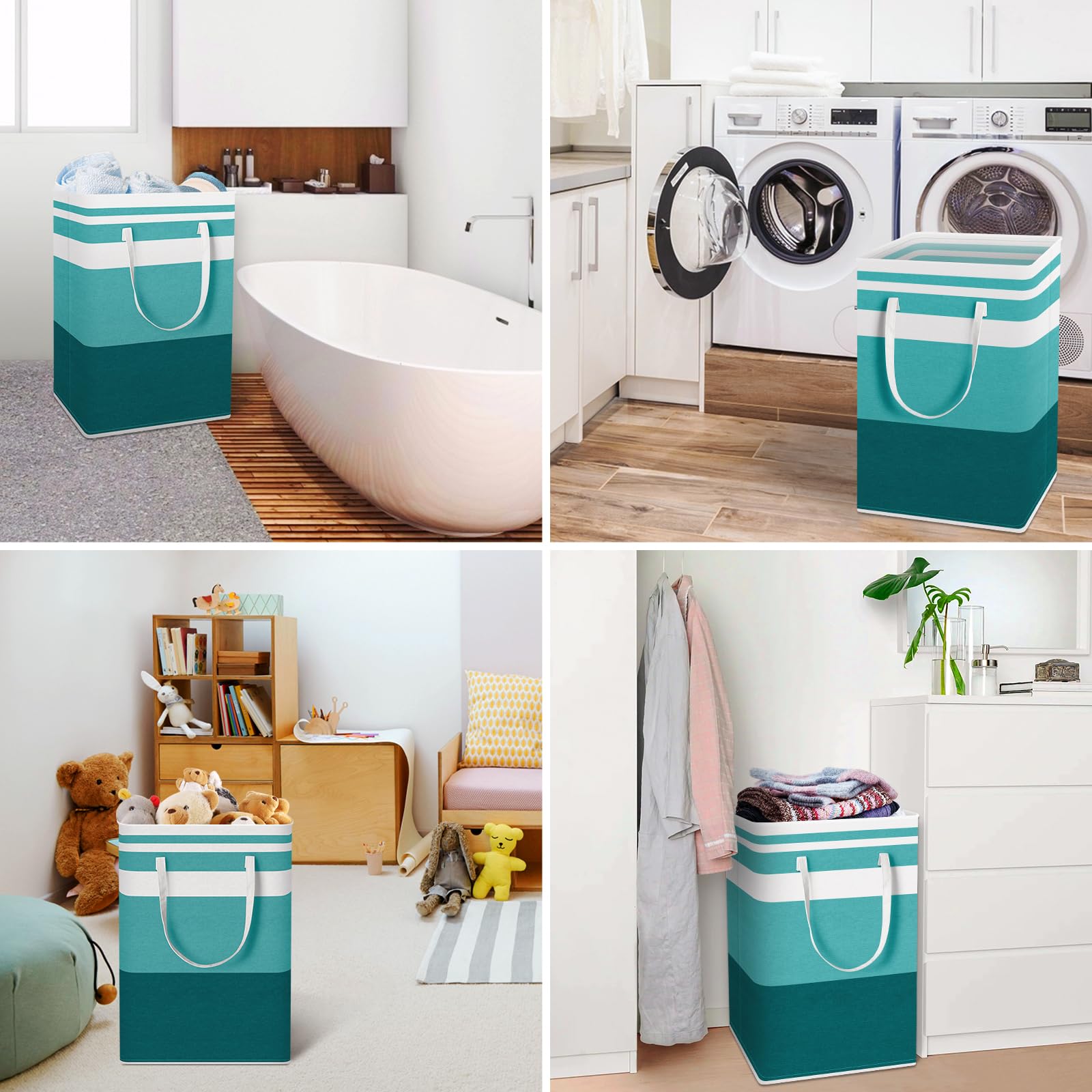 HomeHacks Duo Waterproof Laundry Baskets - Laundry Baskets by Handbags Specialist Headquarter | Available at Handbags Specialist Headquarter