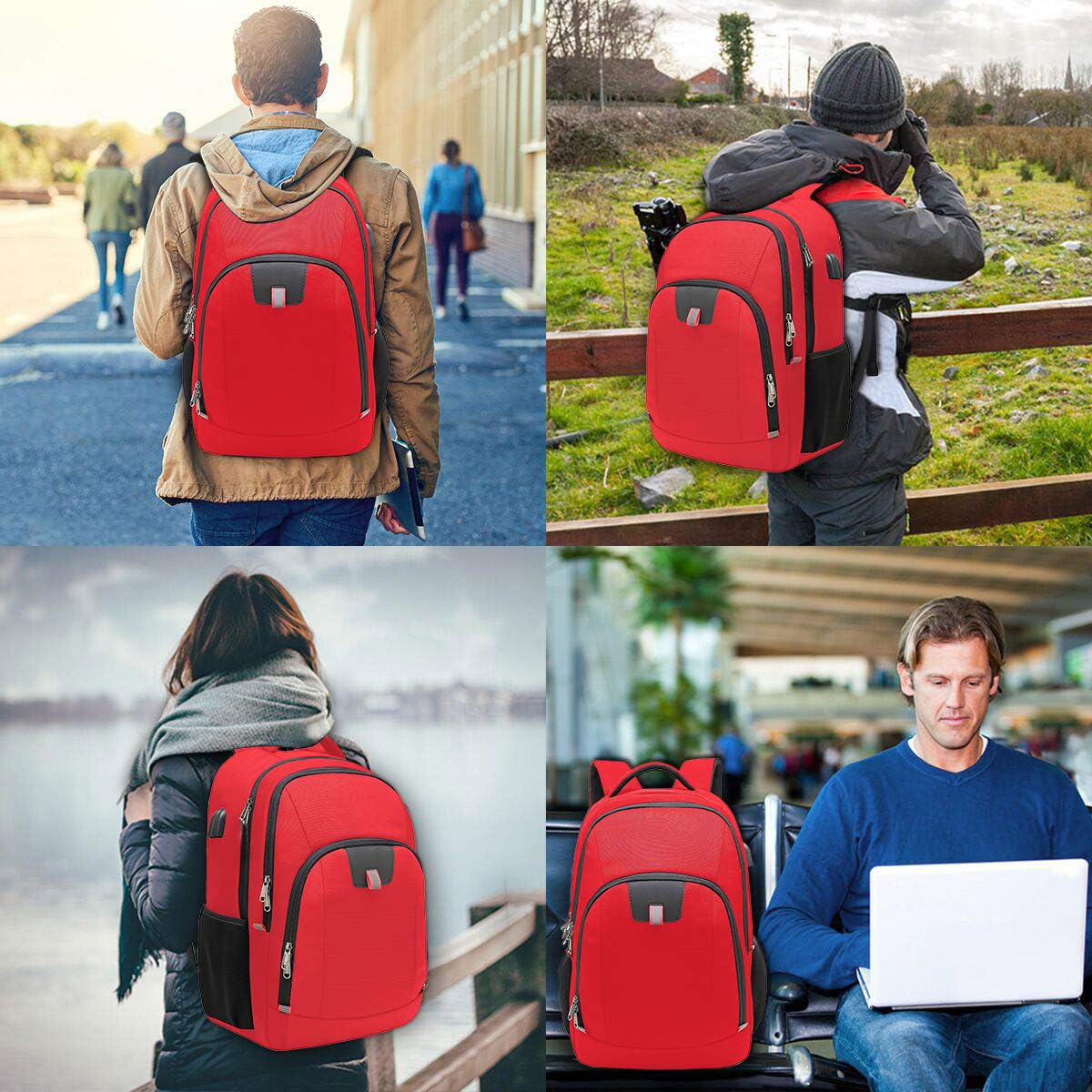 ChargeMate Laptop Backpack - Backpack Bags by Handbags Specialist Headquarter | Available at Handbags Specialist Headquarter
