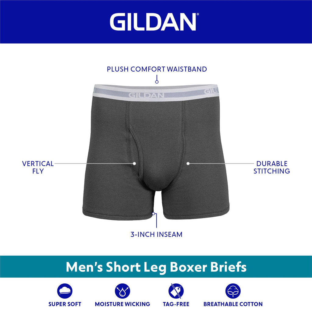 Gildan Men's Multipack Boxer Briefs