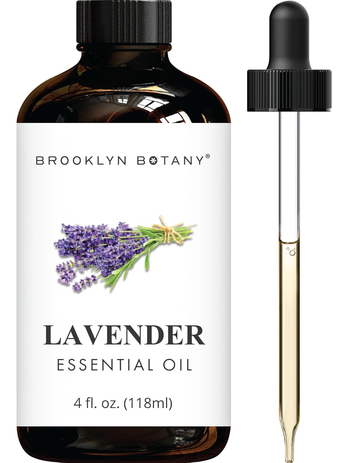 Brooklyn Botany Premium Lavender Oil - 4 Fl Oz - Health Care by Handbags Specialist Headquarter | Available at Handbags Specialist Headquarter