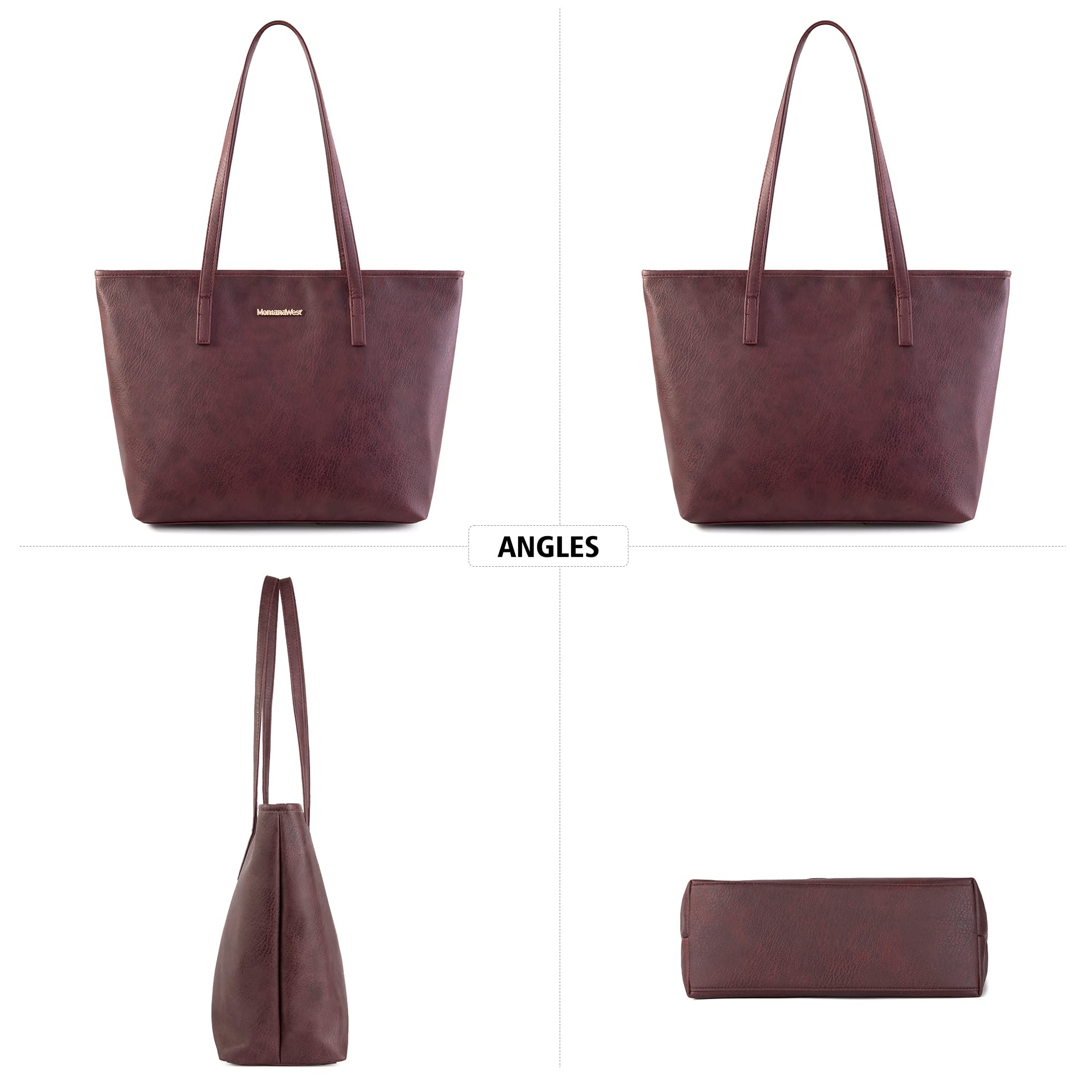 Montana Charm: Vegan Leather Tote & Shoulder Bag