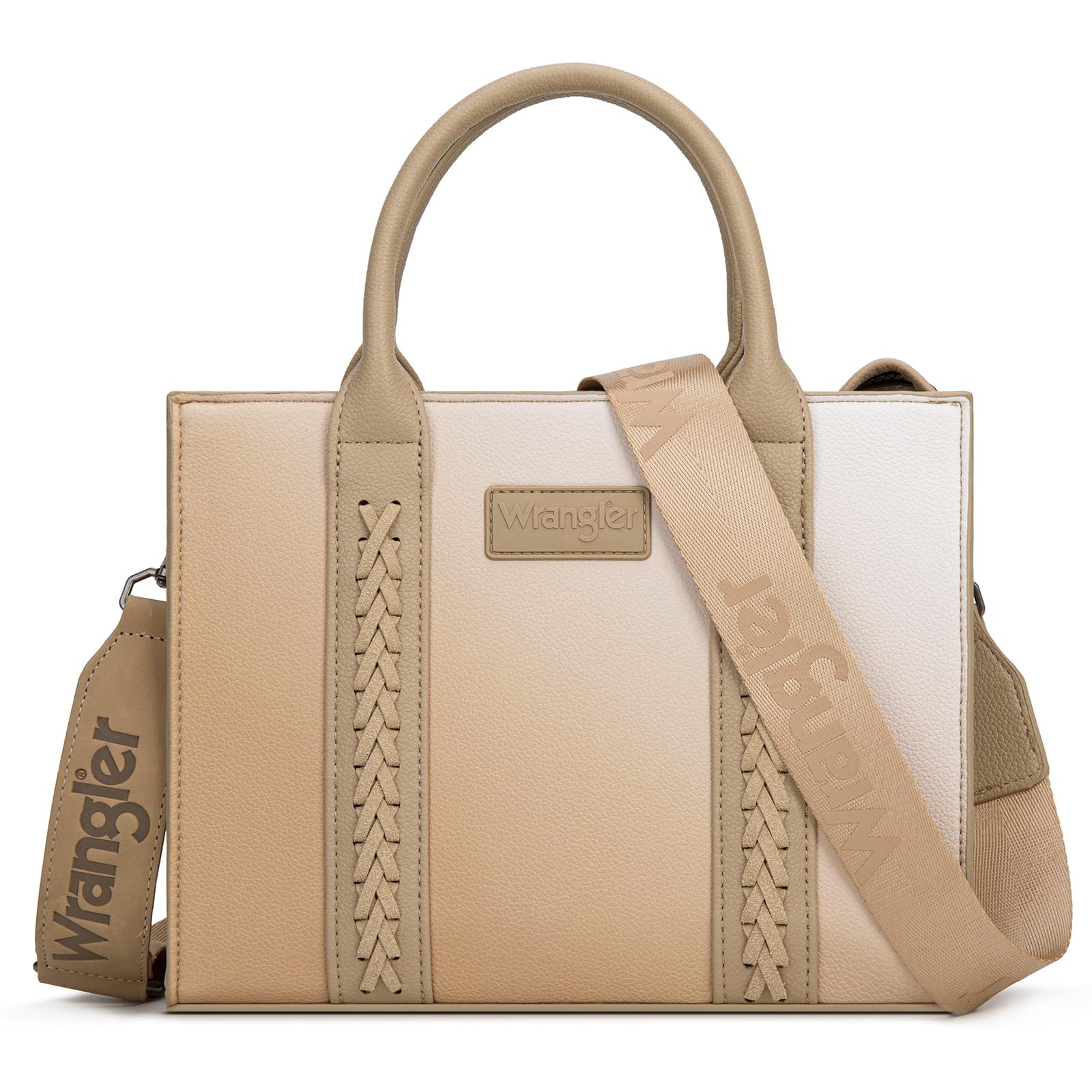Western Chic Wrangler Tote: Vegan Leather, Versatile Strap