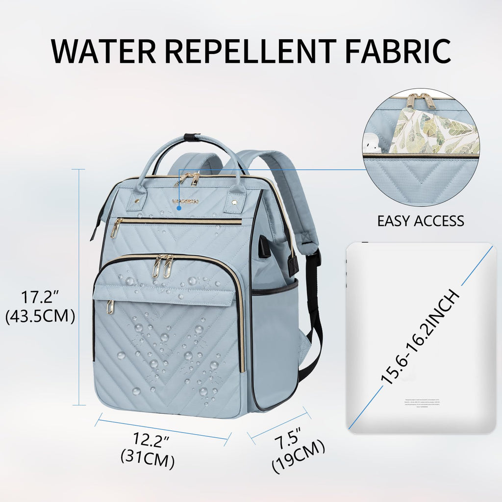 Vankean 17 Laptop Backpack - Backpack Bags by Handbags Specialist Headquarter | Available at Handbags Specialist Headquarter