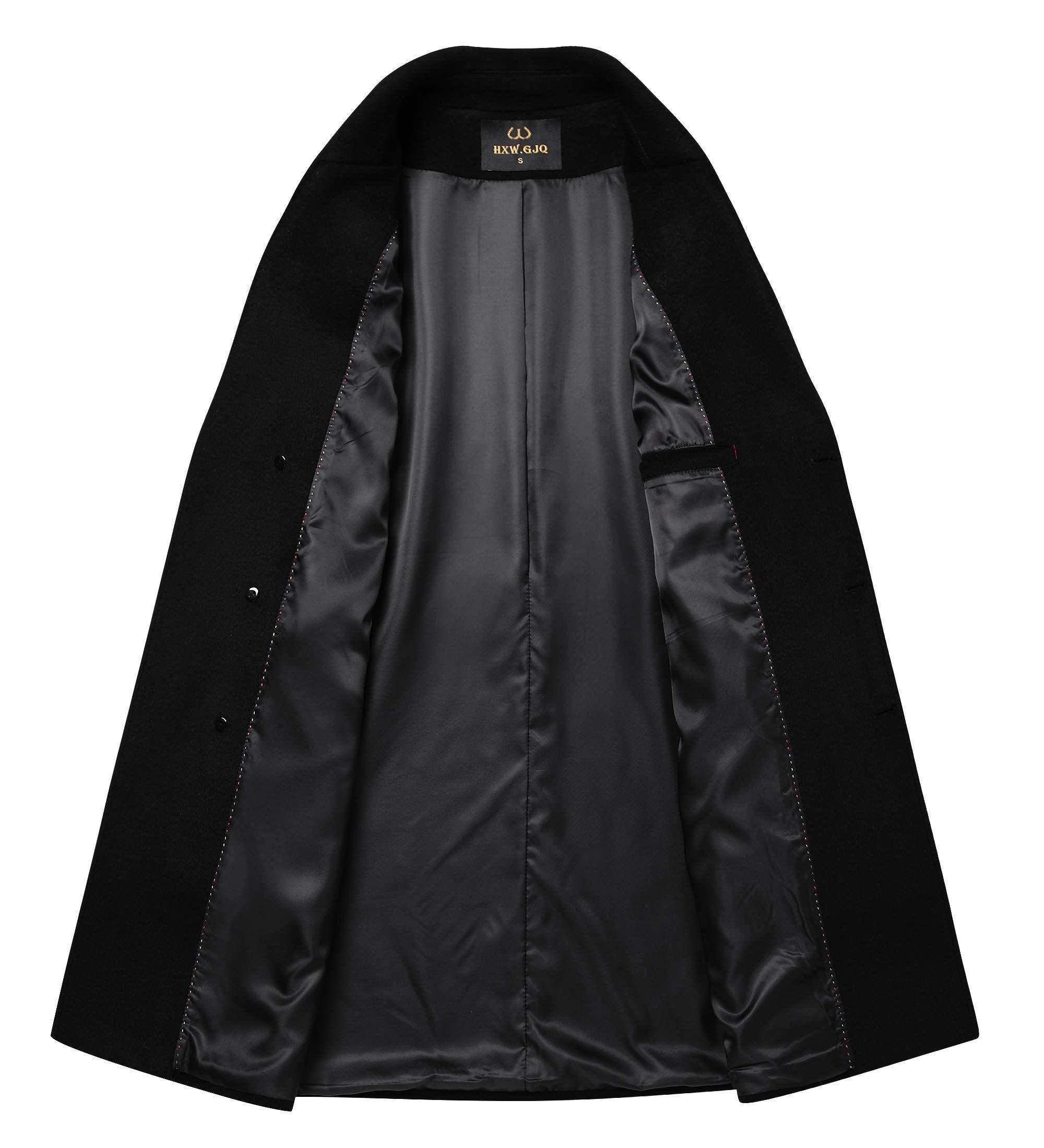 Men's Premium Wool Blend Double Breasted Coat