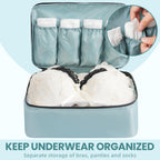 BAGAIL Travel Cubes: 8/9 Set Packing Organizers -  by Handbags Specialist Headquarter | Available at Handbags Specialist Headquarter