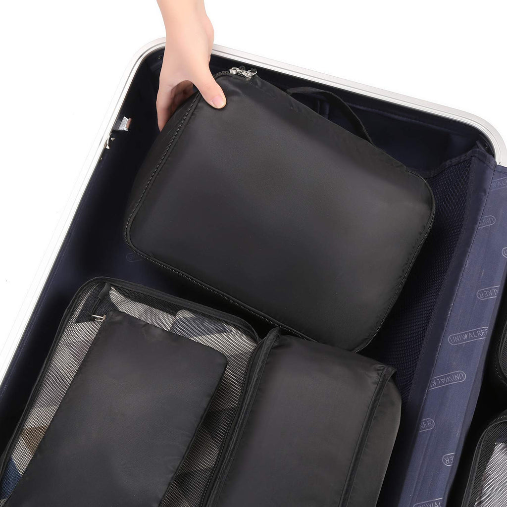 TravelMate 8-Piece Packing Cubes - Luggage Travel Bags by Handbags Specialist Headquarter | Available at Handbags Specialist Headquarter
