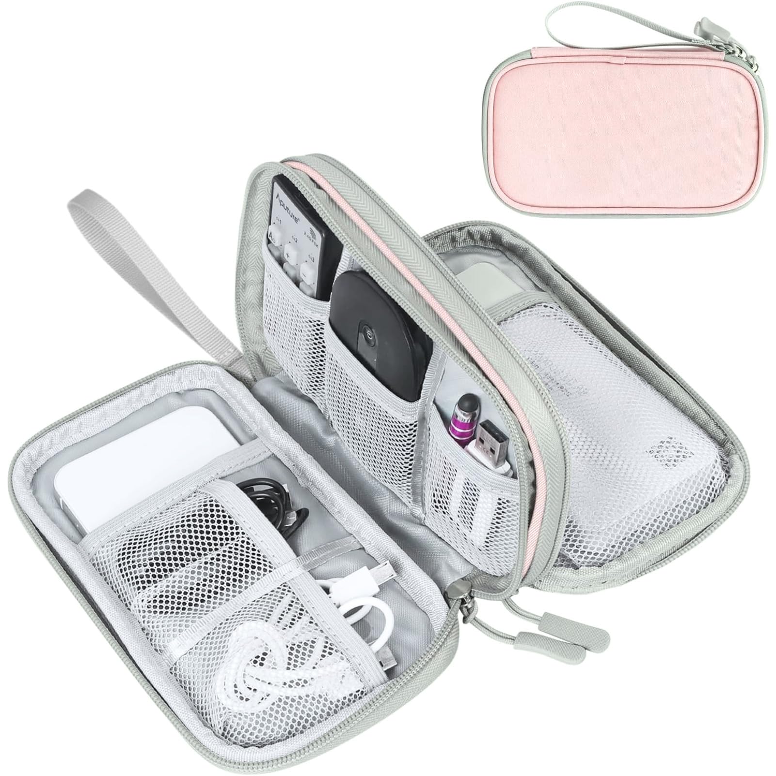 FYY All-in-One Travel Cable Organizer Pouch -  by Handbags Specialist Headquarter | Available at Handbags Specialist Headquarter