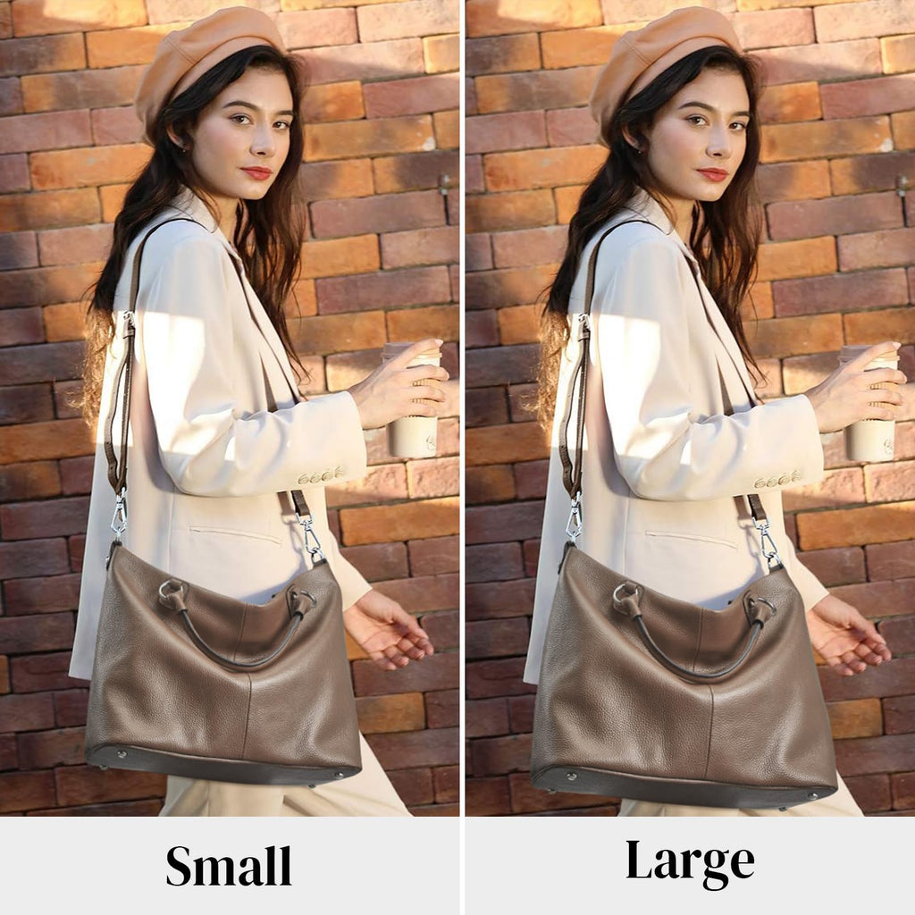 Kattee Women's Leather Tote Bag
