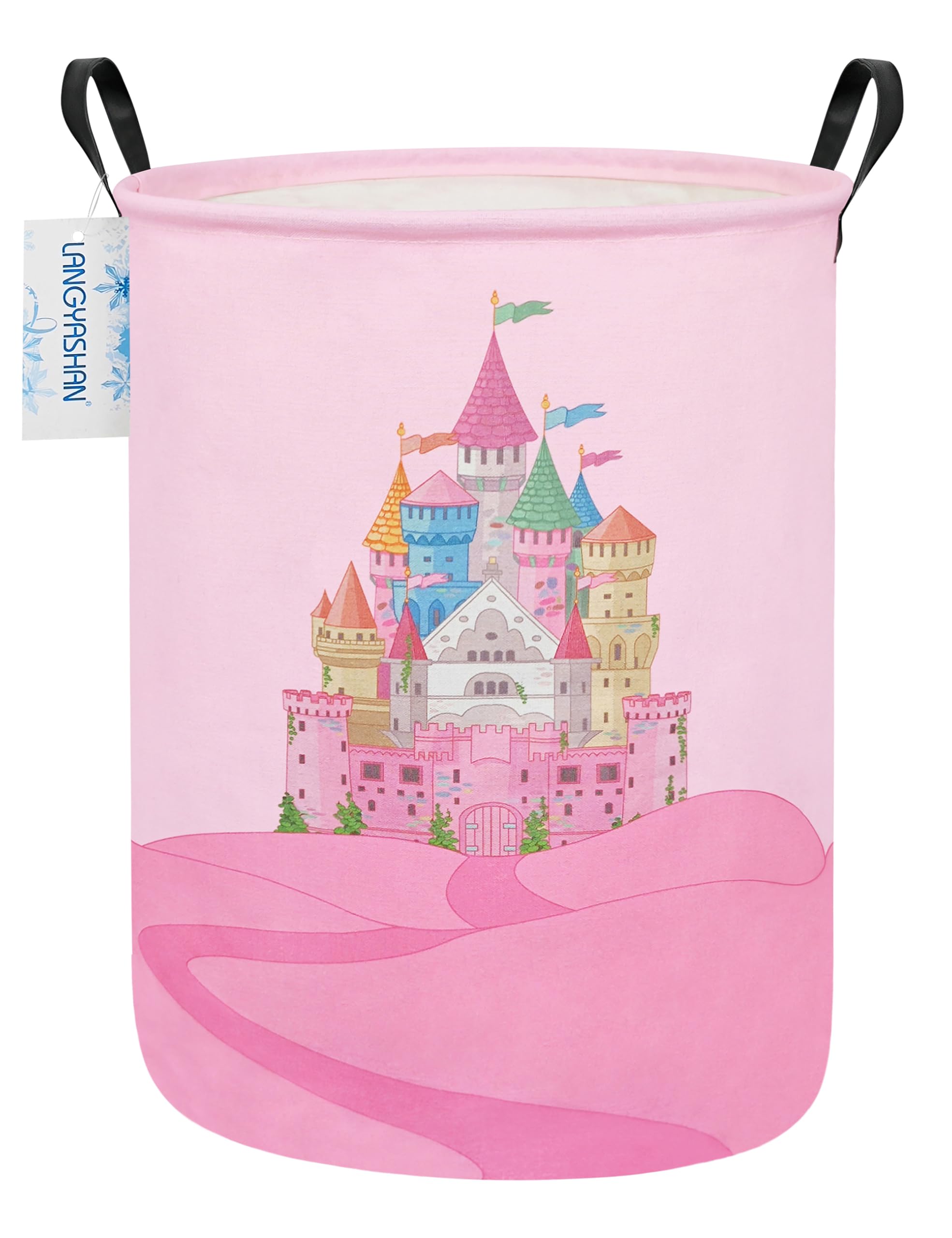 Collapsible Canvas Hamper by LANGYASHAN - Laundry Baskets by Handbags Specialist Headquarter | Available at Handbags Specialist Headquarter