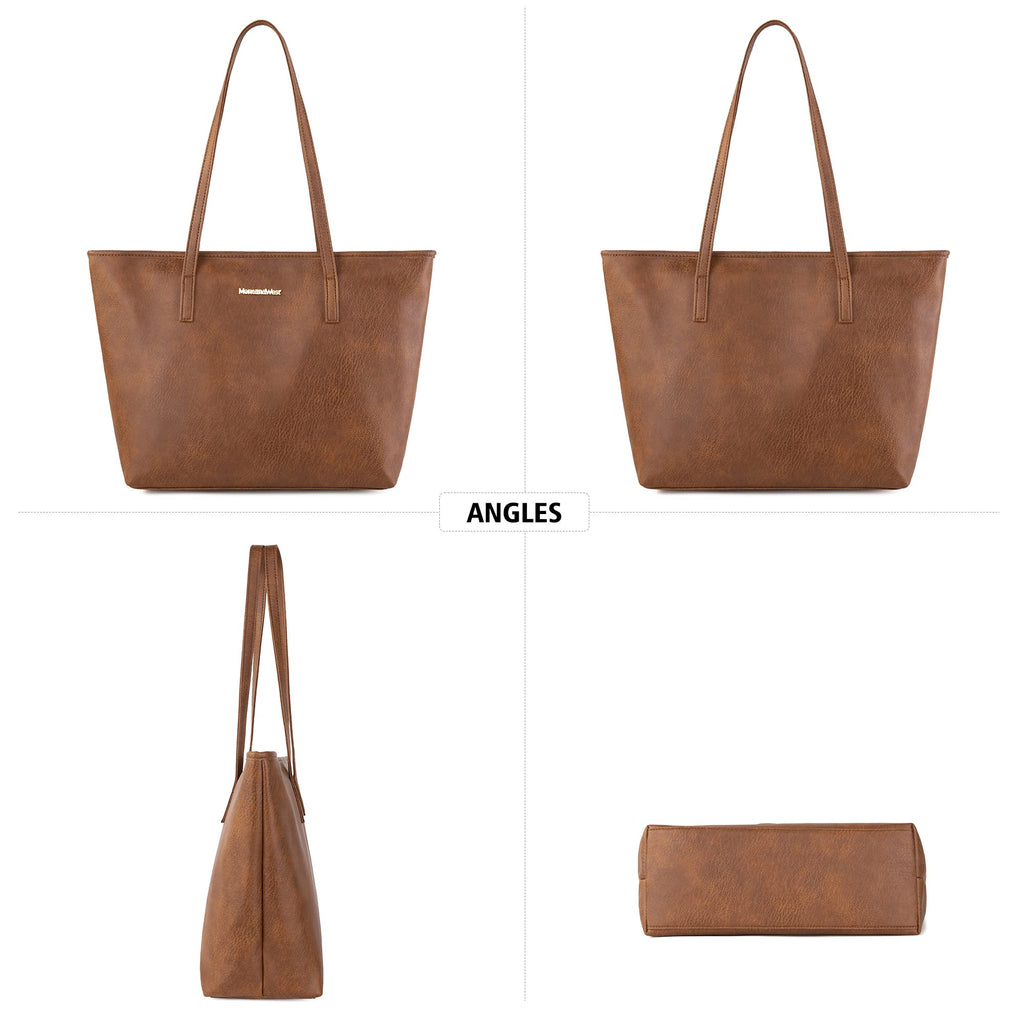 Montana Charm: Vegan Leather Tote & Shoulder Bag