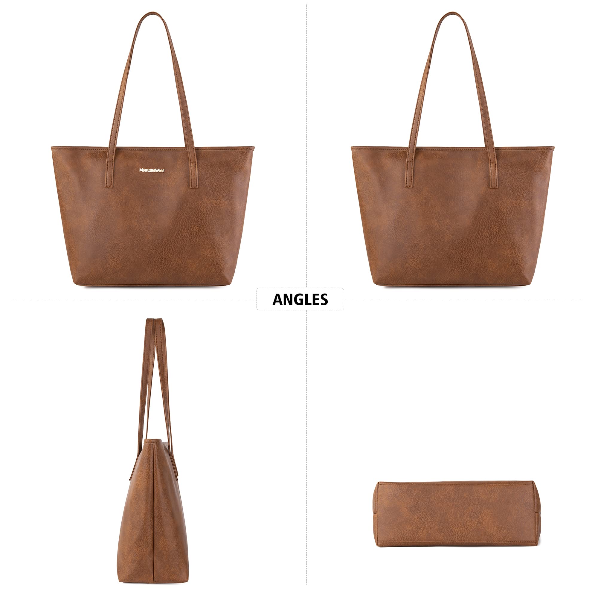 Montana Charm: Vegan Leather Tote & Shoulder Bag