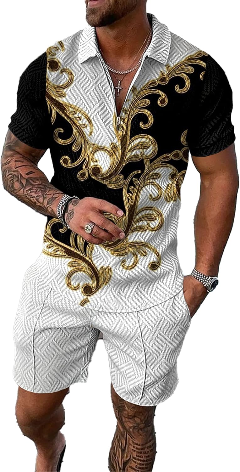 Men's Summer Tracksuit 2-Piece Set