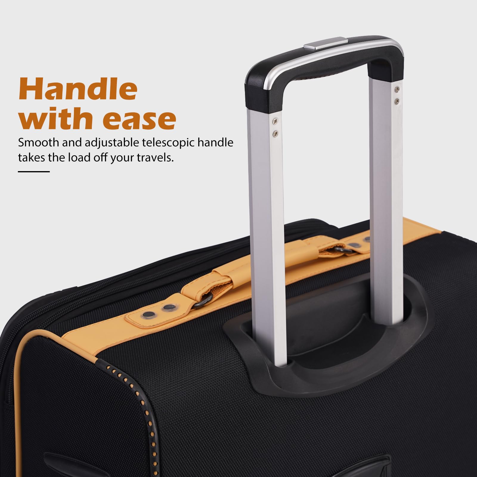 Coolife Expandable 4-Piece Spinner Luggage Set -  by Handbags Specialist Headquarter | Available at Handbags Specialist Headquarter