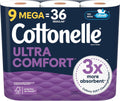 Cottonelle Ultra Mega: 9 = 36 Comfort Rolls -  by Handbags Specialist Headquarter | Available at Handbags Specialist Headquarter