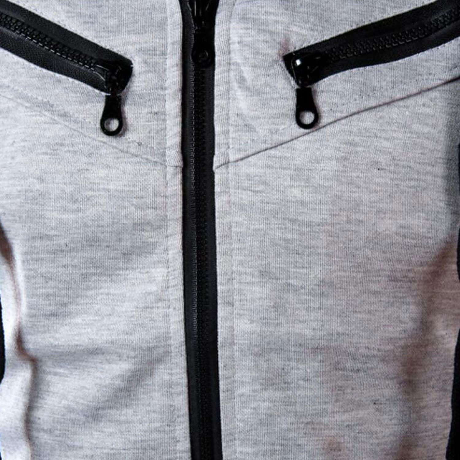 PrevFit Men's Sleeveless Zip-Up Hoodie Vest