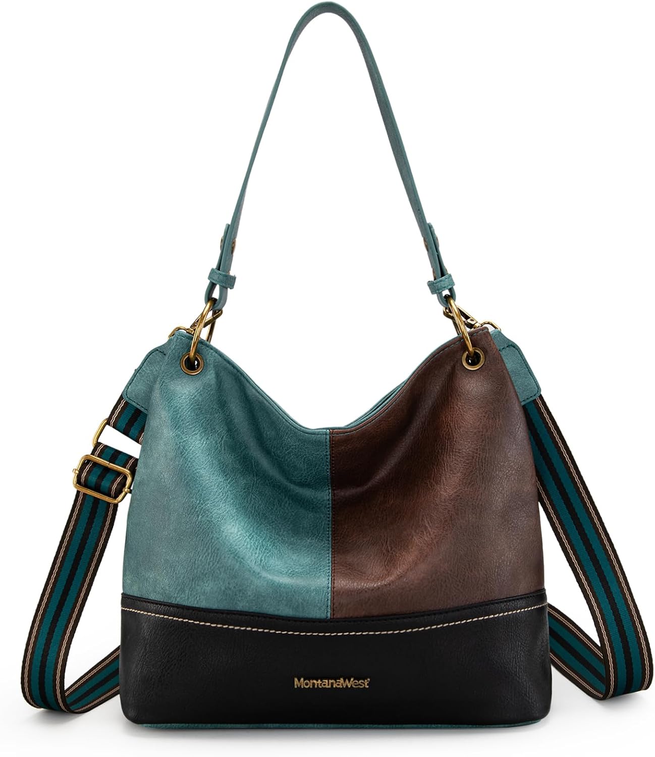 West Zip Hobo Purse - Crossbody Bags by Handbags Specialist Headquarter | Available at Handbags Specialist Headquarter