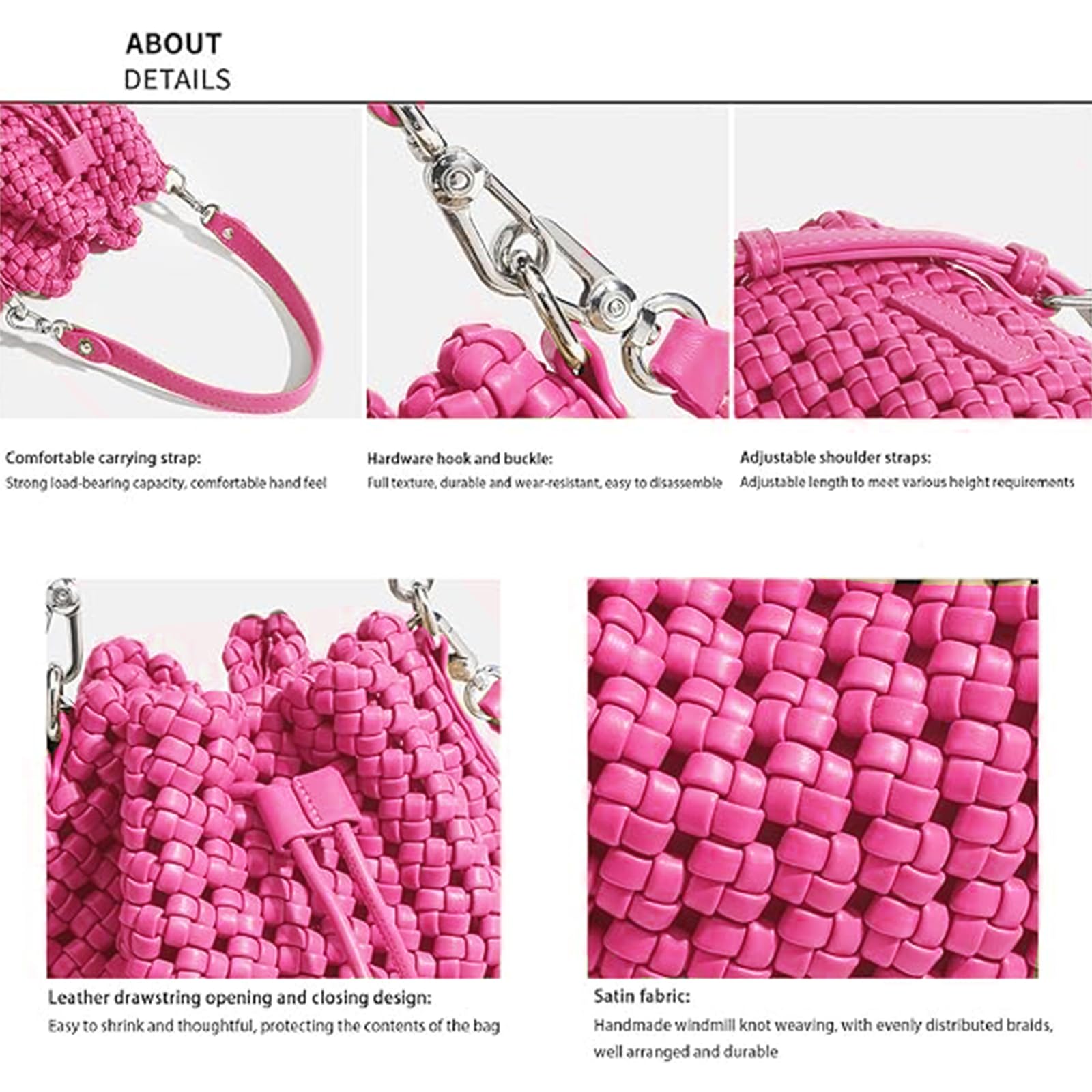 Hollow Bucket Tote Bag -  by Handbags Specialist Headquarter | Available at Handbags Specialist Headquarter