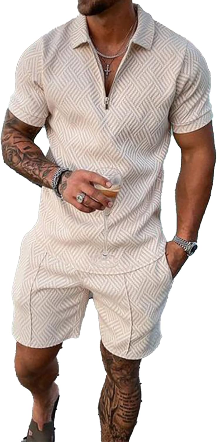 Men's Summer Tracksuit 2-Piece Set