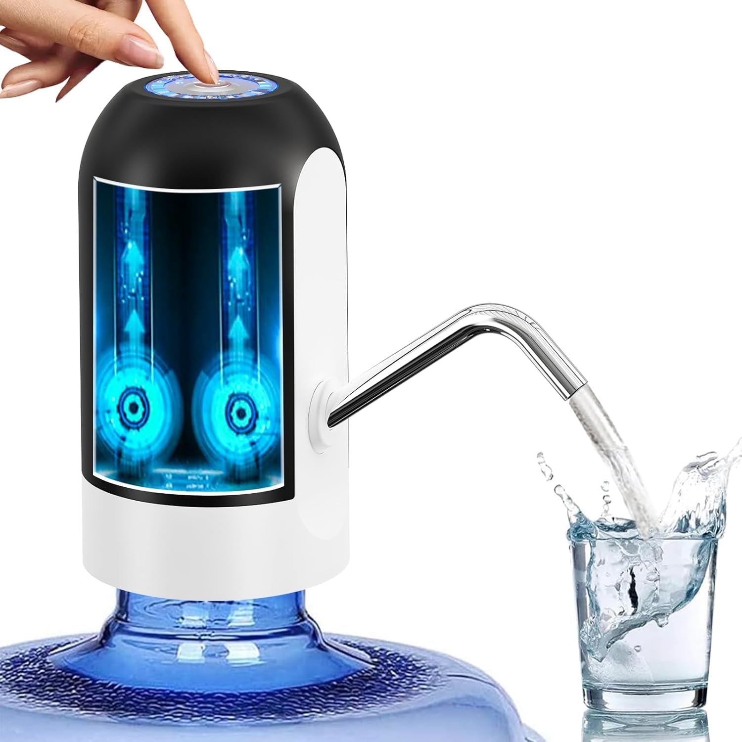 Portable USB Water Dispenser for 3-5 Gallon Bottles