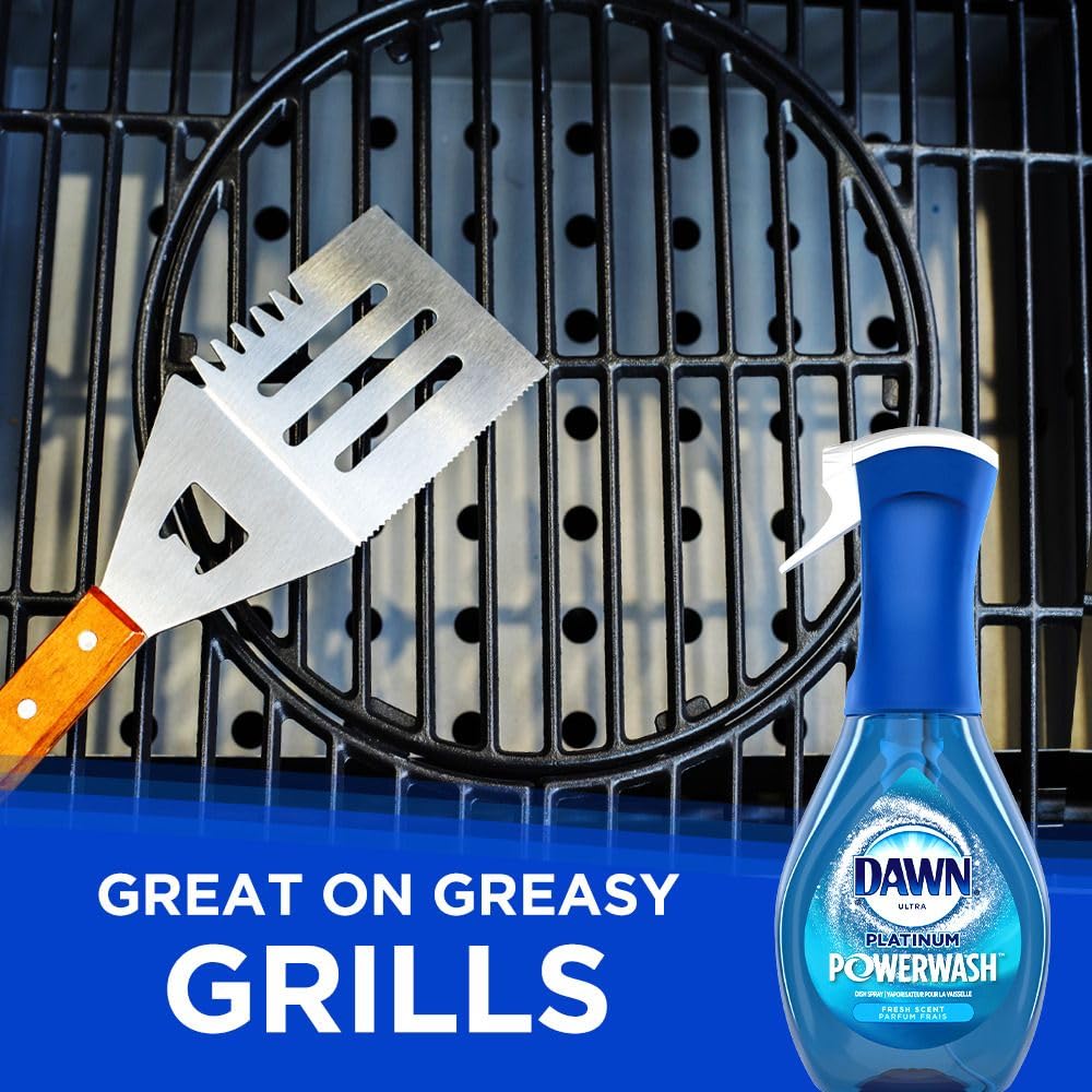 Dawn Powerwash Fresh: 1 Spray + 3 Refill Bundle - Dish Soap Liquid by Handbags Specialist Headquarter | Available at Handbags Specialist Headquarter